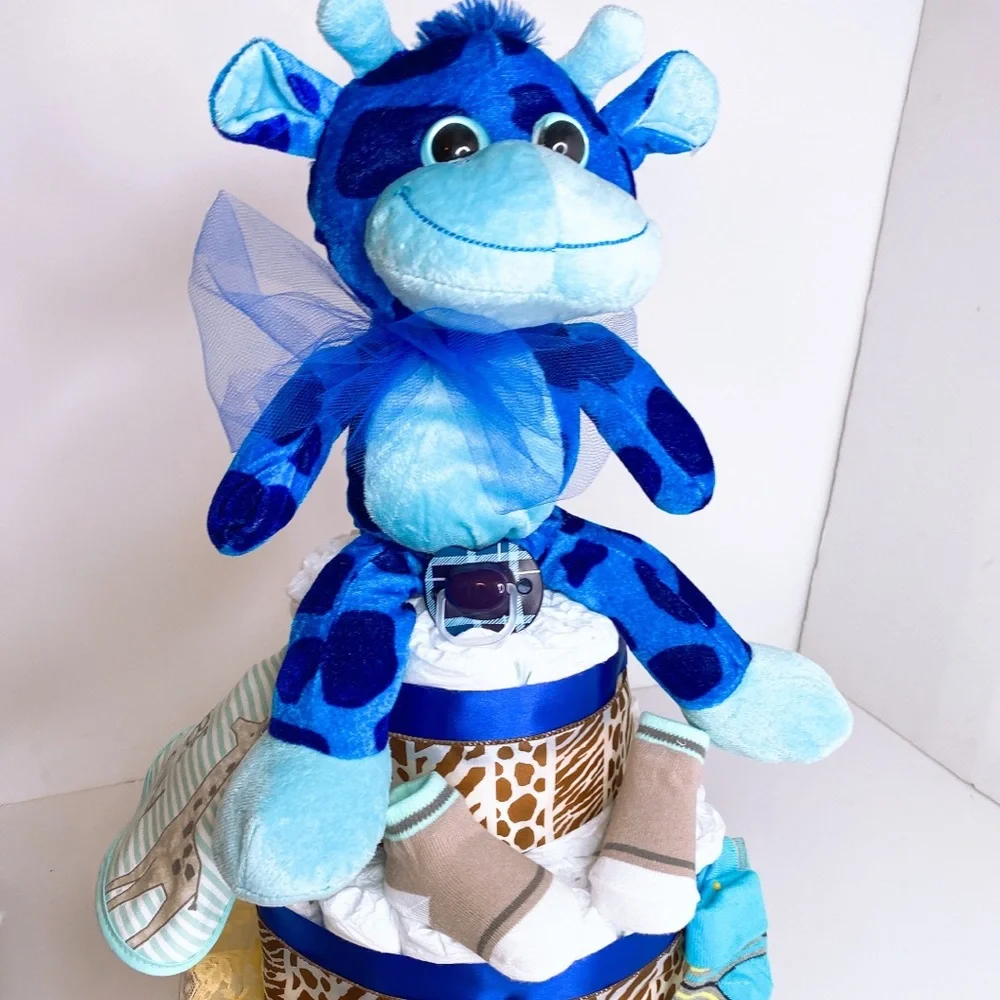 Giraffe Diaper Cake